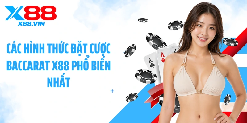 Các hình thức đặt cược baccarat X88 phổ biến nhất
