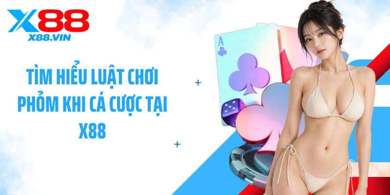 Tìm hiểu luật chơi phỏm khi cá cược tại X88
